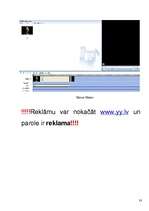 Referāts 'Interneta reklāmas rullīša izveide. Praktiskā daļa un teorija', 33.