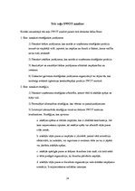 Referāts 'SWOT analīze, tās būtība un lietošanas iespējas', 14.