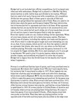 Konspekts 'Less Known Sports', 1.