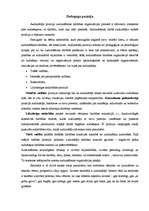 Eseja 'Pedagoga pozīcija', 1.