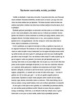 Eseja 'Šķiršanās: emocionālā, sociālā, juridiskā', 1.