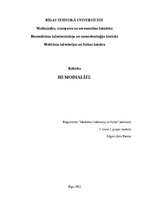 Referāts 'Hemodialīze', 1.