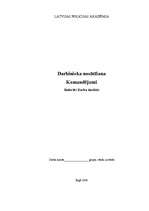 Referāts 'Darbinieka nosūtīšana komandējumos', 1.