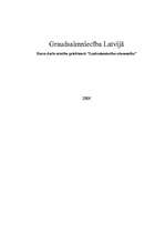 Referāts 'Graudsaimniecība Latvijā', 1.