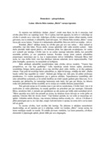 Eseja 'Laime Alberta Bela romāna "Būris" varoņu izpratnē', 1.