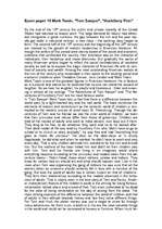 Konspekts 'English Literature. Analysis of Popular Tales, Stories and Poems', 30.