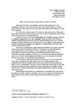 Eseja 'Nafta un gāze: vides ekonomika, taisnīga sadale, politika un konflikti', 1.