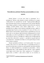 Eseja 'Postmodernistu politiskās filozofijas pamatnostādnes un varas izpratne', 1.