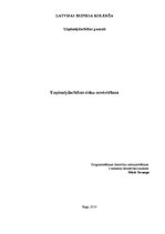 Eseja 'Risku novērtēšana uzņēmējdarbībā', 1.