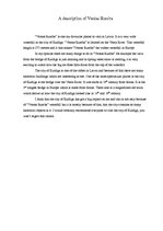 Eseja 'A Description of Ventas Rumba', 1.