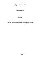 Konspekts 'Darbs ar interneta pārlūkprogrammām', 3.