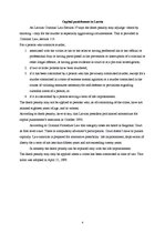 Konspekts 'Capital Punishment in Latvia and Abroad', 4.