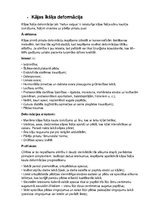 Konspekts 'Pēdu pataloģijas, kāju saslimšanas', 8.