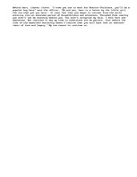 Eseja 'ONE REASON A Monologue', 2.