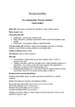 Konspekts 'Āra rotaļnodarbība “Nosacīta mērīšana”', 1.