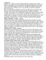 Eseja 'Singapore Sports - Foreigners to Play under Our Flag', 1.