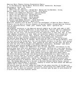 Eseja 'American Music Theatre History Presentation Topics', 1.