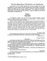 Referāts 'Zenta Mauriņa', 5.