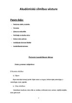 Konspekts 'Akadēmiskā slimības vēsture', 2.