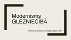 Prezentācija 'Modernisms glezniecībā', 1.