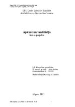 Paraugs 'Apkure un ventilācija', 1.