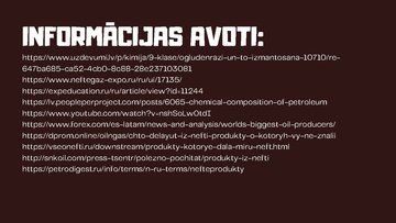 Prezentācija 'Nafta', 22.