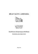 Referāts 'Kultūrisms kā ķermeņa attīstīšana', 1.