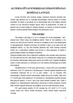 Referāts 'Alternatīvās enerģētikas attīstība Latvijā un tās investīcijas', 4.