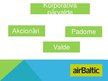 Prezentācija 'AirBaltic uzņēmuma pētījuma prezentācija', 6.