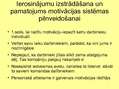 Prezentācija 'Motivācijas sistēmas izveide SIA "Merkūrijs konsultants"', 10.