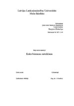 Eseja 'Koku biomasas noteikšana', 1.