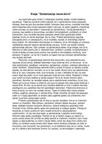 Eseja 'Globalizācija manā dzīvē', 1.