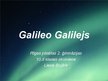 Prezentācija 'Galileo Galilejs', 1.