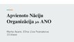 Prezentācija 'Apvienoto Nāciju Organizācija', 1.
