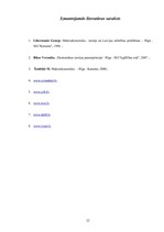 Referāts 'Inflācija un bezdarbs Latvijā', 22.