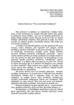 Eseja 'Daniela Goulmena "Tava emocionālā inteliģence"', 1.