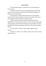 Diplomdarbs 'Uzņēmuma uzņēmējdarbības un finanšu analīze', 3.