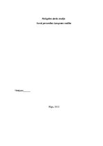 Referāts 'Pašizpētes darbs', 1.