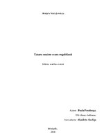 Referāts 'Uztura nozīme svara regulēšanā', 1.