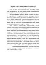 Eseja '50 gadu PSRS mantojuma sekas Latvijā', 1.