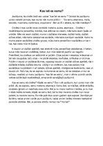 Eseja 'Kas es īsti esmu', 1.