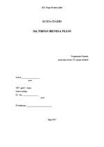 Biznesa plāns 'SIA "Trego" biznesa plāns', 1.