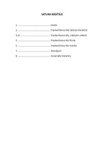 Konspekts 'Frankenšteina tēls literatūrā, kino, mūzikā un mākslā', 2.