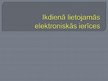 Prezentācija 'Ikdienā lietojamās elektroniskās ierīces', 1.