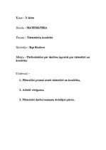 Prakses atskaite 'Vērojumu prakse sākumskolā', 8.