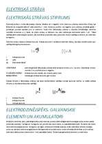 Konspekts 'Elektriskā strāva', 1.