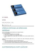 Konspekts 'Elektriskā strāva', 4.