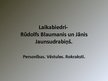 Prezentācija 'Jānis Jaunsudrabiņš un Rūdolfs Blaumanis', 1.