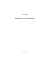 Referāts 'Sociālās kustības "Rainbow Family of The Living Light" analīze', 1.