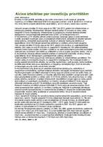 Konspekts 'Aicina izteikties par investīciju prioritātēm', 1.